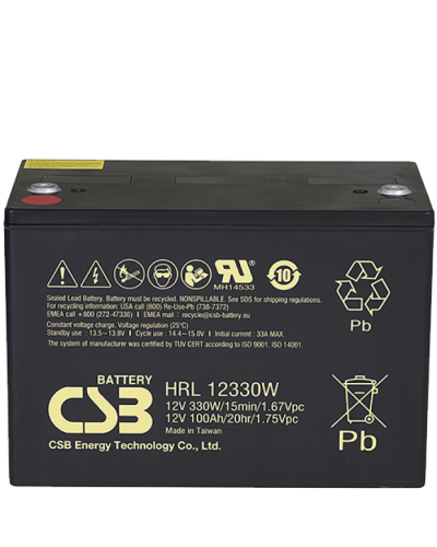 CSB HRL 12330W FR. Аккумулятор герметичный свинцово-кислотный. CSB в Санкт-Петербурге
