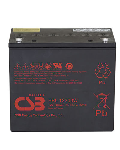 CSB HRL 12200W. Аккумулятор герметичный свинцово-кислотный. CSB в Санкт-Петербурге