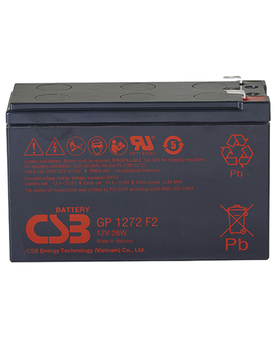 CSB GP 1272(28W). Аккумулятор герметичный свинцово-кислотный. CSB в Санкт-Петербурге