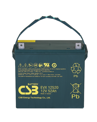 CSB EVX 12520. Аккумулятор герметичный свинцово-кислотный. CSB в Санкт-Петербурге