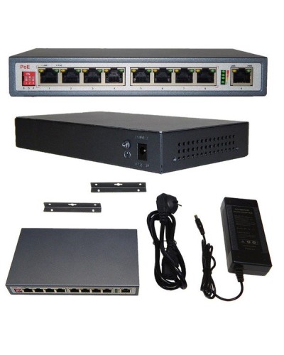 CO-SWP9C. Коммутатор 8-портовый  Gigabit Ethernet с PoE. ComOnyx в Санкт-Петербурге