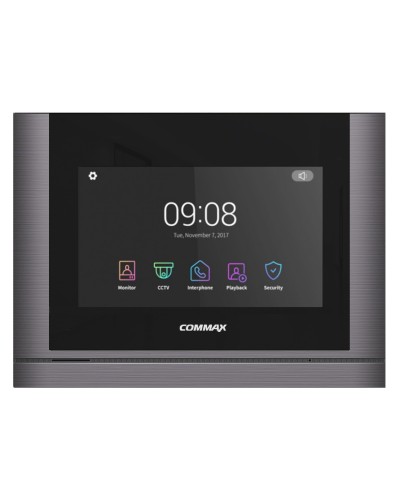 CDV-1024MA/VZ (темное серебро). Монитор видеодомофона цветной. Commax в Санкт-Петербурге