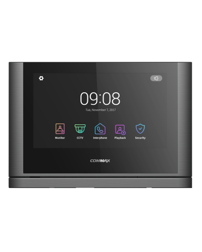 CDV-1024MA/VZ (светлое серебро) Black Smog. Монитор видеодомофона цветной. Commax в Санкт-Петербурге