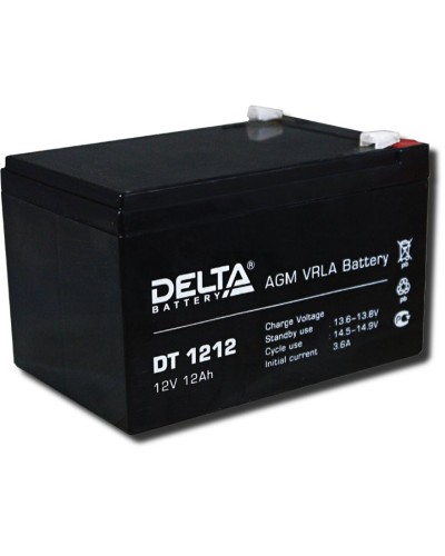 Delta DT 1212. Аккумулятор герметичный свинцово-кислотный. Delta в Санкт-Петербурге