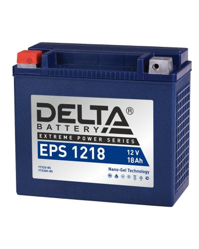 Delta EPS 1218. Аккумулятор герметичный свинцово-кислотный стартерный. Delta в Санкт-Петербурге