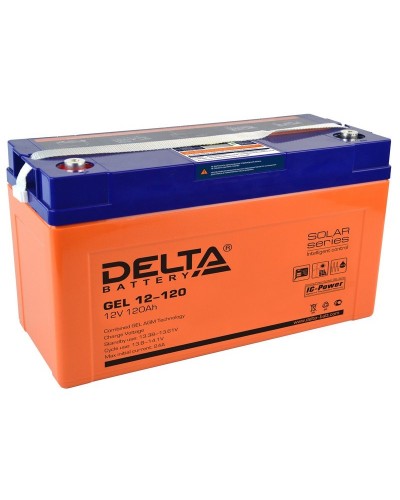 Delta GEL 12-120. Аккумулятор герметичный свинцово-кислотный. Delta в Санкт-Петербурге