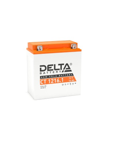 Delta CT 1216.1. Аккумулятор герметичный свинцово-кислотный стартерный. Delta в Санкт-Петербурге