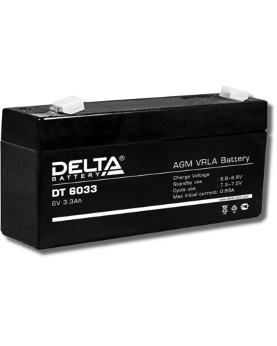 Delta DT 6033. Аккумулятор герметичный свинцово-кислотный. Delta в Санкт-Петербурге