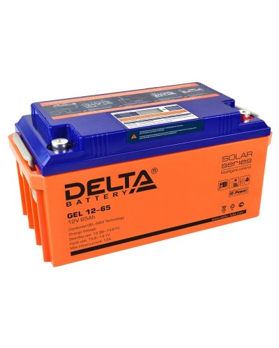 Delta GEL 12-65. Аккумулятор герметичный свинцово-кислотный. Delta в Санкт-Петербурге