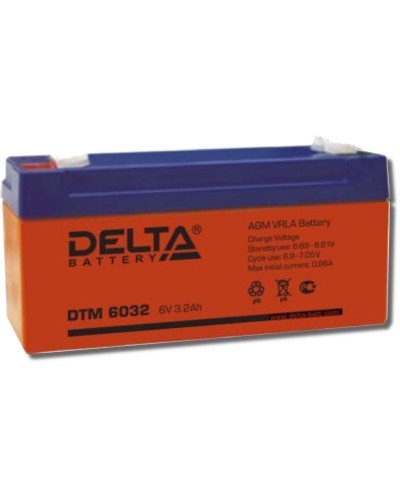 Delta DTM 6032. Аккумулятор герметичный свинцово-кислотный. Delta в Санкт-Петербурге