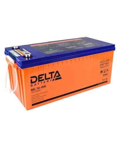 Delta GEL 12-200. Аккумулятор герметичный свинцово-кислотный. Delta в Санкт-Петербурге
