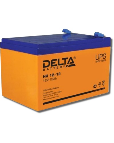 Delta HR 12-12. Аккумулятор герметичный свинцово-кислотный. Delta в Санкт-Петербурге