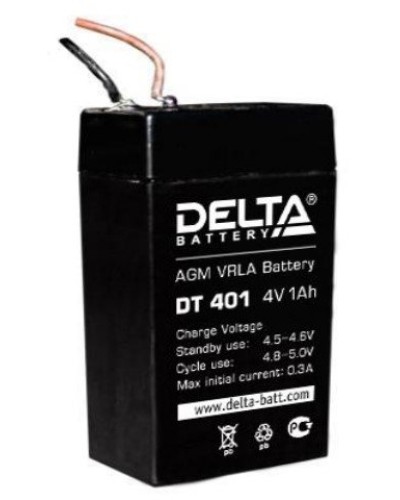 Delta DT 401. Аккумулятор герметичный свинцово-кислотный. Delta в Санкт-Петербурге