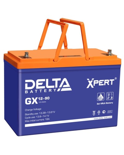 Delta GX 12-90. Аккумулятор герметичный свинцово-кислотный. Delta в Санкт-Петербурге