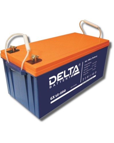 Delta GX 12-200. Аккумулятор герметичный свинцово-кислотный. Delta в Санкт-Петербурге