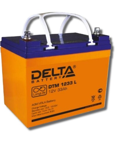 Delta DTM 1233 L. Аккумулятор герметичный свинцово-кислотный. Delta в Санкт-Петербурге