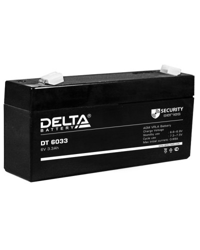 Delta DT 6033 (125мм). Аккумулятор герметичный свинцово-кислотный. Delta в Санкт-Петербурге