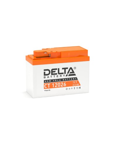 Delta CT 12026. Аккумулятор герметичный свинцово-кислотный стартерный. Delta в Санкт-Петербурге