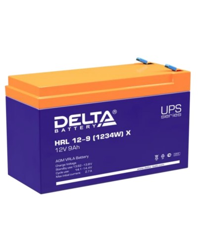 Delta HRL 12-9 X (1234W). Аккумулятор герметичный свинцово-кислотный. Delta в Санкт-Петербурге