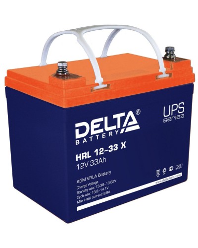 Delta HRL 12-33 X. Аккумулятор герметичный свинцово-кислотный. Delta в Санкт-Петербурге