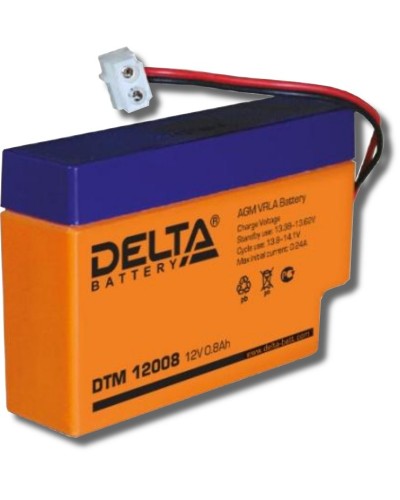 Delta DTM 12008. Аккумулятор герметичный свинцово-кислотный. Delta в Санкт-Петербурге