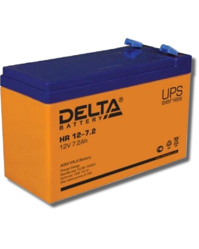 Delta HR 12-7.2. Аккумулятор герметичный свинцово-кислотный. Delta в Санкт-Петербурге