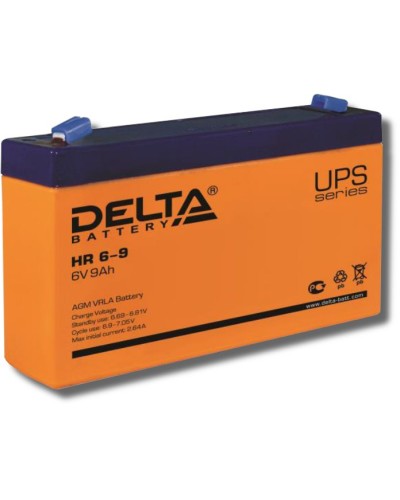 Delta HR 6-9. Аккумулятор герметичный свинцово-кислотный. Delta в Санкт-Петербурге