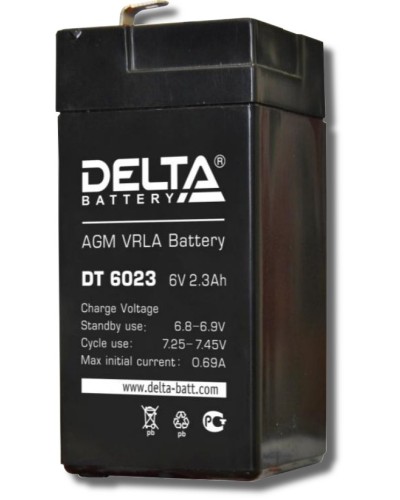Delta DT 6023. Аккумулятор герметичный свинцово-кислотный. Delta в Санкт-Петербурге