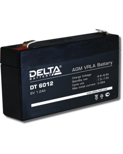 Delta DT 6012. Аккумулятор герметичный свинцово-кислотный. Delta в Санкт-Петербурге