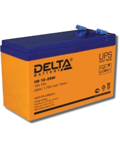 Delta HR 12-28 W. Аккумулятор герметичный свинцово-кислотный. Delta в Санкт-Петербурге