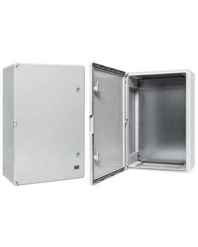 Бокс пластиковый с монтажной платой 600х400х200 IP65 PROxima (PB65MP008). Бокс пластиковый антивандальный. EKF в Санкт-Петербурге