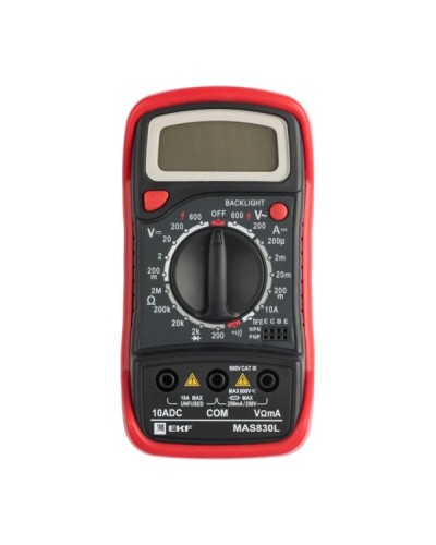 Мультиметр цифровой MAS830L Expert (In-180701-pm830L): Мультиметр цифровой в Санкт-Петербурге