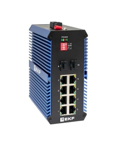 TSX-U-2GX/SFP-8GTP. Промышленный неуправляемый коммутатор. EKF в Санкт-Петербурге