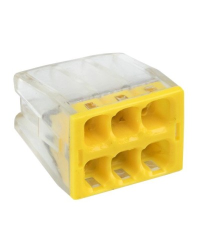 СМК 2273-246 6-проводная PROxima (plc-smk-2273-246). Строительно-монтажная клемма с пастой. EKF в Санкт-Петербурге