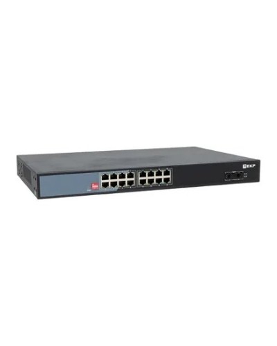 TSX-U-2GX/SFP-16GTP-R. Промышленный неуправляемый коммутатор. EKF в Санкт-Петербурге