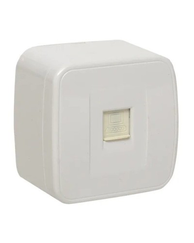 Минск Розетка RJ-45 1-местная ОП 1А (EGK01-035-10). Розетка RJ-45 1-местная ОП 1А. EKF в Санкт-Петербурге