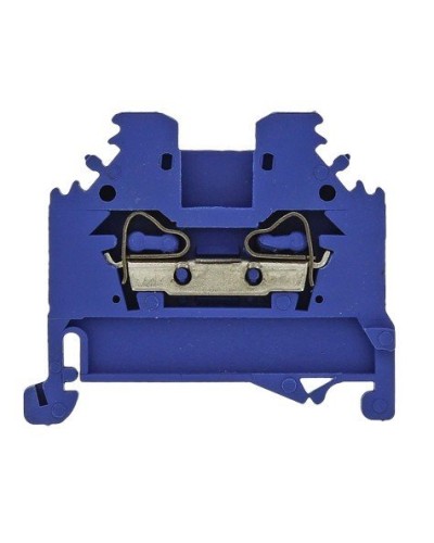JXB-S-2.5 2-проводная, синяя (plc-jxb-s-2.5b). Колодка клеммная пружинная. EKF в Санкт-Петербурге