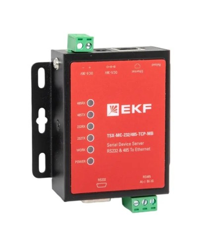 TSX-MC-232/485-TCP-MB. Преобразователь RS-232/485 в Ethernet. EKF в Санкт-Петербурге
