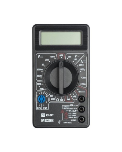 Мультиметр цифровой M830B Master (In-180701-bm830B). Мультиметр цифровой. EKF в Санкт-Петербурге