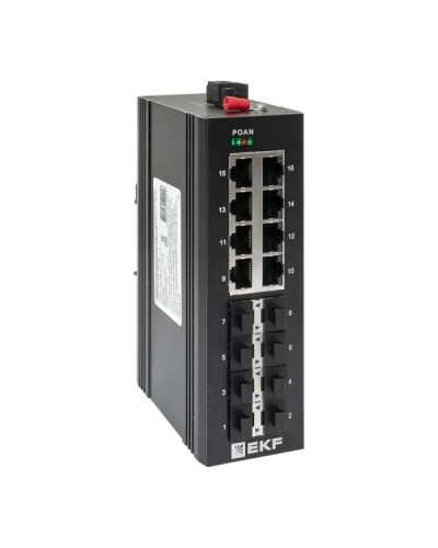 TSX-U-8GX/SFP-8GT. Промышленный неуправляемый коммутатор. EKF в Санкт-Петербурге