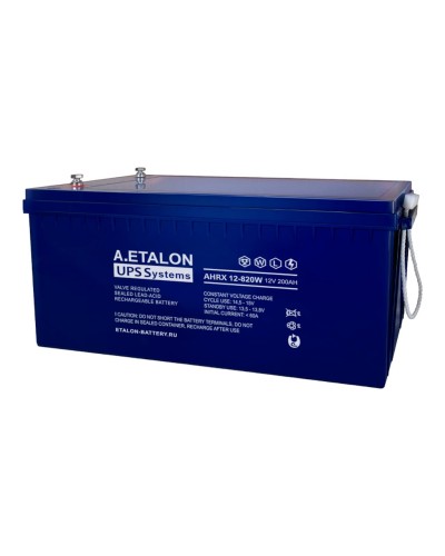 A.ETALON AHRX 12-820W (120). Аккумулятор герметичный свинцово-кислотный. ETALON в Санкт-Петербурге