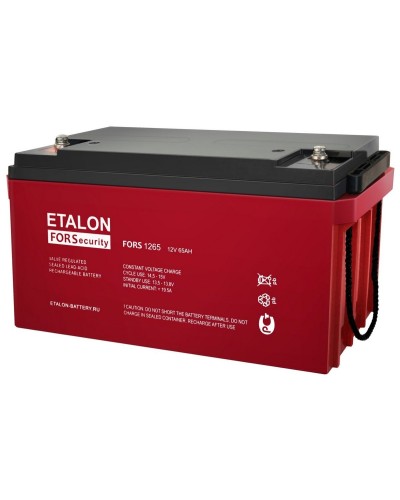ETALON FORS 1265. Аккумулятор герметичный свинцово-кислотный. ETALON в Санкт-Петербурге