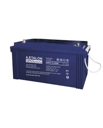 A.ETALON AHRX 12-550W (120). Аккумулятор герметичный свинцово-кислотный. ETALON в Санкт-Петербурге