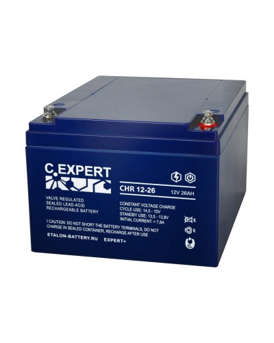C.EXPERT CHR 12-26. Аккумулятор герметичный свинцово-кислотный. EXPERT в Санкт-Петербурге