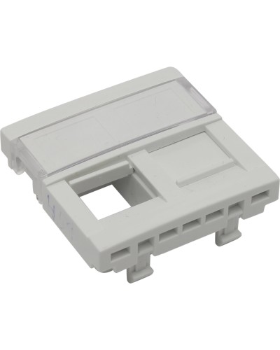 Вставка для 2-х модулей под RJ-45 кат.5e UTP, белая (45971 SBR): Вставка для 2-х модулей в Санкт-Петербурге