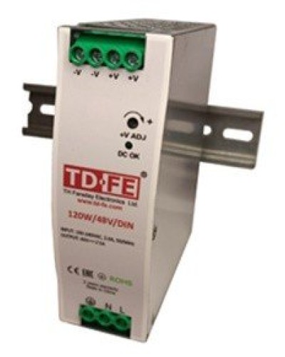 120W/48V/DIN. Блок питания. FARADAY в Санкт-Петербурге