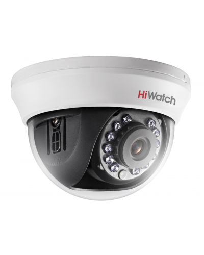 DS-T591(C) (2.8 mm). Бюджетная видеокамера мультиформатная купольная. HiWatch в Санкт-Петербурге