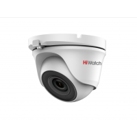 DS-T203(B) (3.6 mm). Бюджетная видеокамера мультиформатная купольная. HiWatch