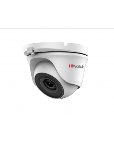 DS-T203(B) (3.6 mm). Бюджетная видеокамера мультиформатная купольная. HiWatch в Санкт-Петербурге
