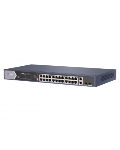 DS-3E0528HP-E. Коммутатор с питанием POE. Hikvision в Санкт-Петербурге